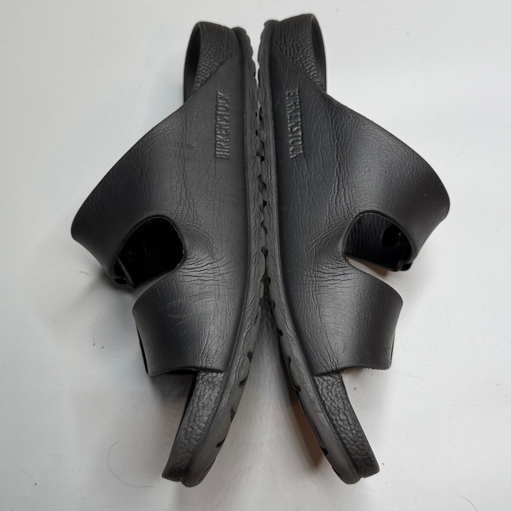 Birkenstock Silver Gray Arizona Two-strap Eva Sandals Shoe S-425 Sz 7-7.5/ 38 EU - Picture 3 of 9